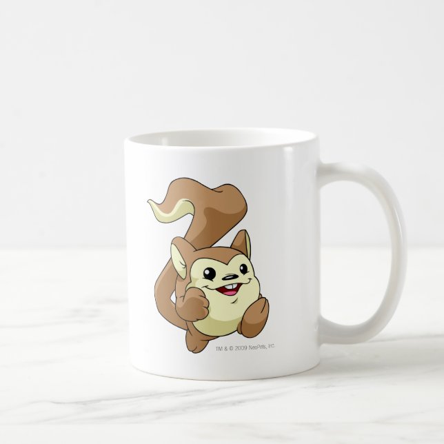 Meerca brunt kaffemugg (Höger)