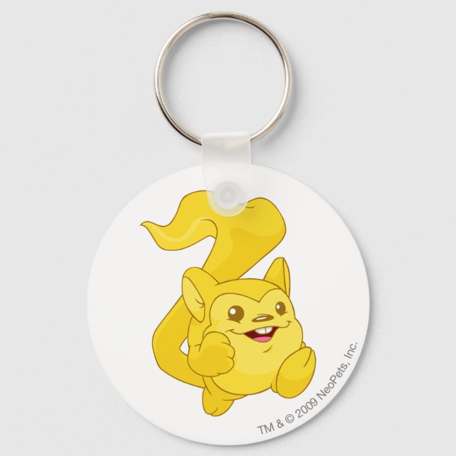 Meerca Guld Nyckelring (Framsida)