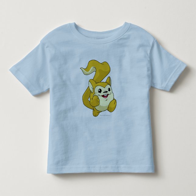 Meerca gult tee shirt (Framsida)
