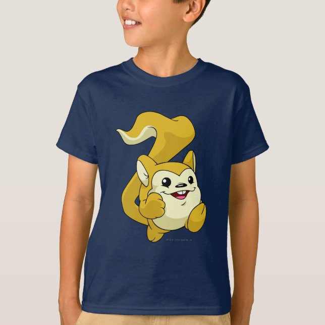 Meerca gult tee shirt (Framsida)