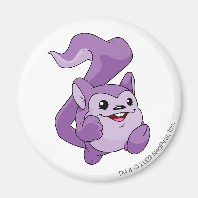 Meerca Lila Magnet (Framsidan)