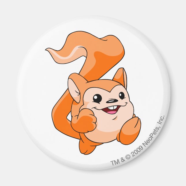 Meerca Orange Magnet (Framsidan)