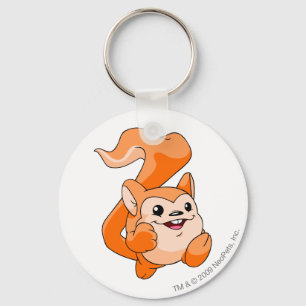 Meerca orange nyckelring