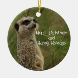 Meercat God jul Ornament