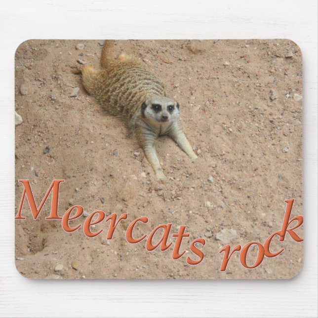 Meercats stenmousepad musmatta (Framsidan)