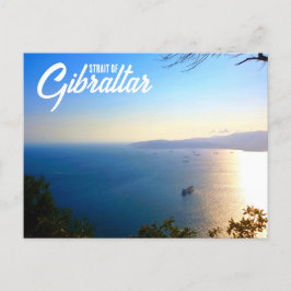 Meeresenge von Gibraltar Vykort