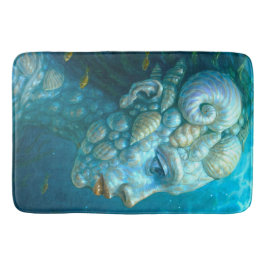 Meerjungfrau in Muscheln - Malerei Stil Badrumsmatta