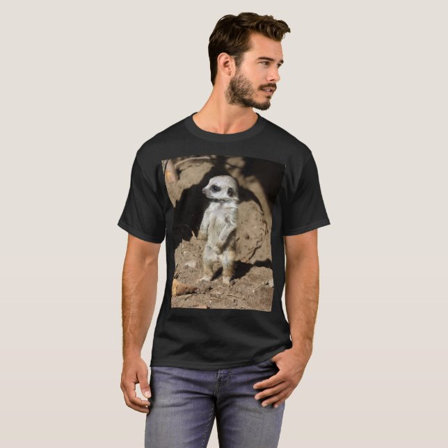 Meerkat20160203 T Shirt (Hel framsida)