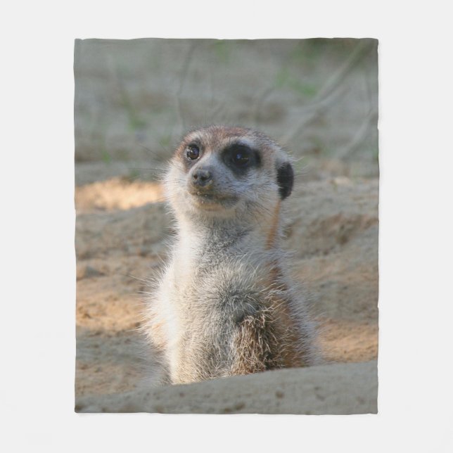Meerkat 004 fleecefilt (Framsidan)