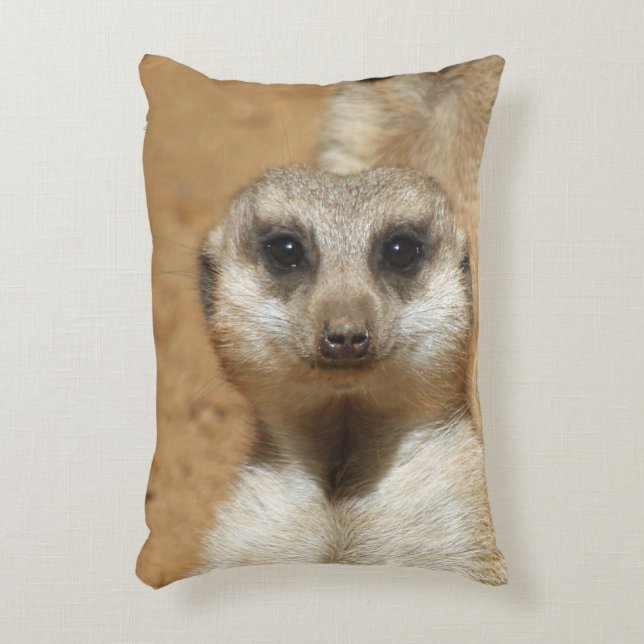 Meerkat 016 prydnadskudde (Framsidan(Vertikal))