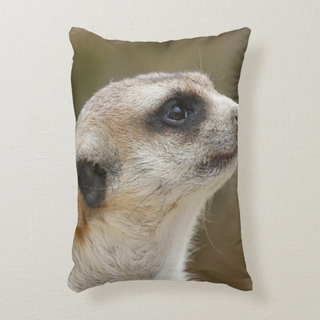 Meerkat 028 prydnadskudde (Framsidan(Vertikal))