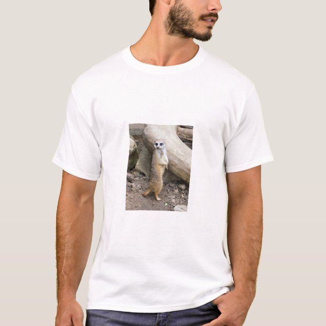 Meerkat #1 tee shirt (Framsida)