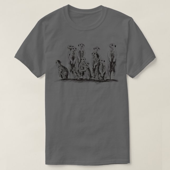 meerkat 4 t shirt (Design framsida)