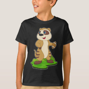Meerkat American Football Sports T Shirt
