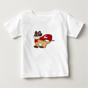Meerkat as Hero med Mask T Shirt