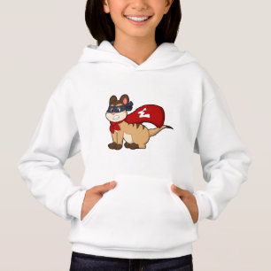 Meerkat as Hero med Mask T Shirt