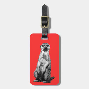Meerkat bagagemärkre bagagebricka
