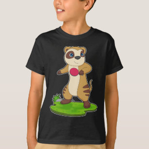 Meerkat Bord tennis Bord tennis racket T Shirt