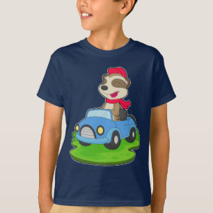 Meerkat Car T Shirt