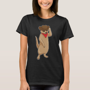 Meerkat Cowboy Cowboyhatt T Shirt