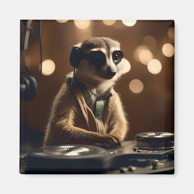 Meerkat DJ. Magnet (Framsidan)