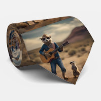 Meerkat Duet: Strumming Together in Harmony,