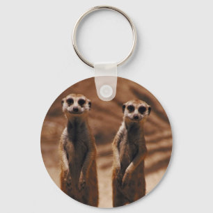 Meerkat Duo Nyckelring