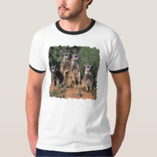 MEERKAT-FAMILJPORTRÄTT TEE SHIRT