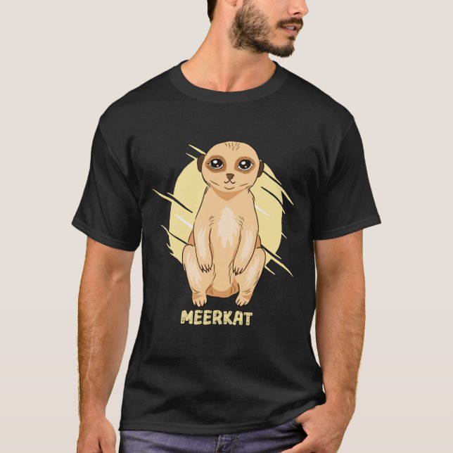 Meerkat Fantastisk Meerkat för Meerkat Älskare T Shirt (Framsida)
