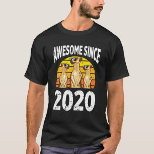 Meerkat Fantastisk sedan 2020 2:a födelsedagen 2 å T Shirt