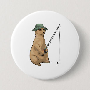 Meerkat Fishing Fisher Fishing Rod Knapp