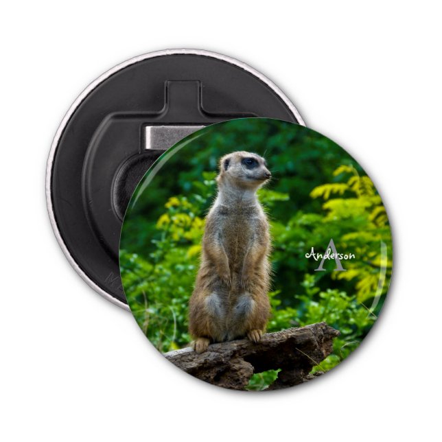 Meerkat Flaska opener Flasköppnare (Framsidan)
