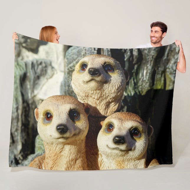 MEERKAT FLEECEFILT (På plats)