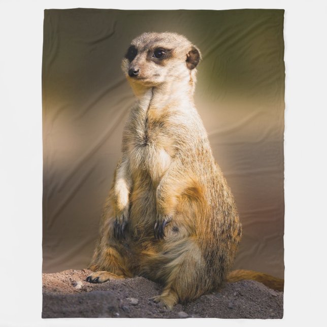 MEERKAT FLEECEFILT (Framsidan)