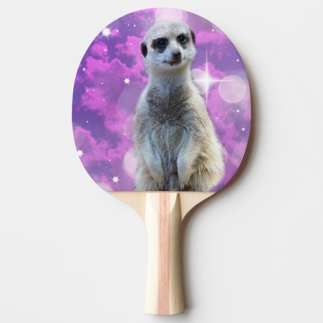 Meerkat Glitter Bomb Pingisracket (Framsidan)