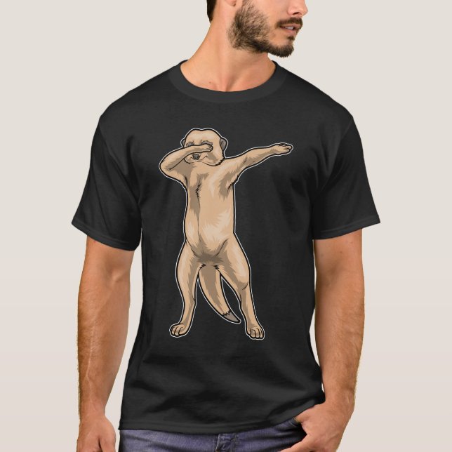 Meerkat Hip hop Dance T Shirt (Framsida)
