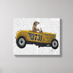 Meerkat i Hot rod Canvastryck