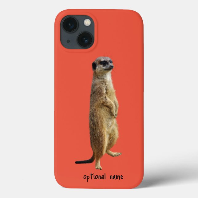 Meerkat iPhone 13 Fodral (Baksida)