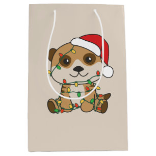 Meerkat jul Winter Animals Helgdag Meerkats
