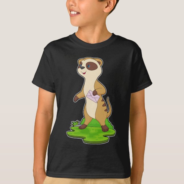 Meerkat Kuvert T Shirt (Framsida)