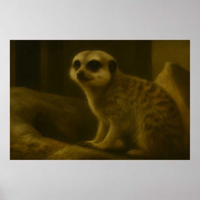 Meerkat Majesty Poster (Framsidan)