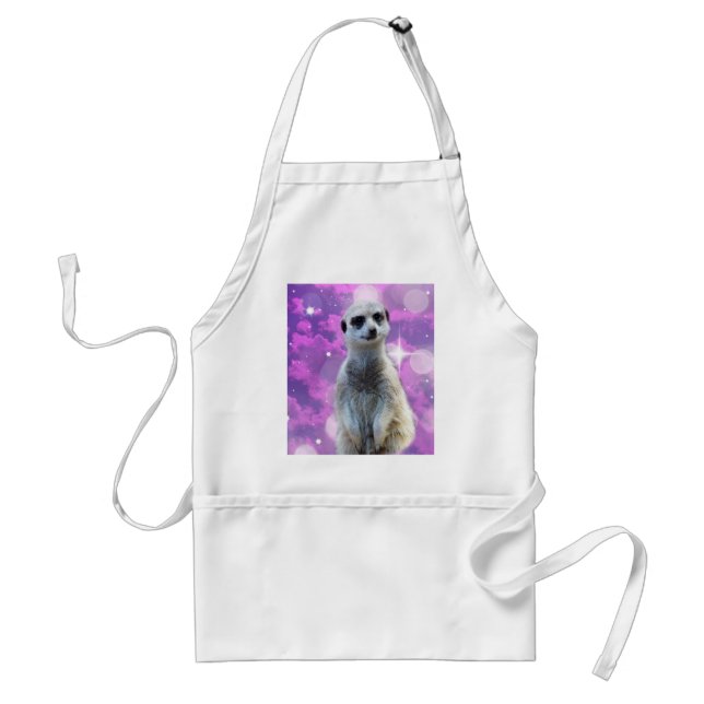 Meerkat med Gnistra Förkläde (Framsidan)