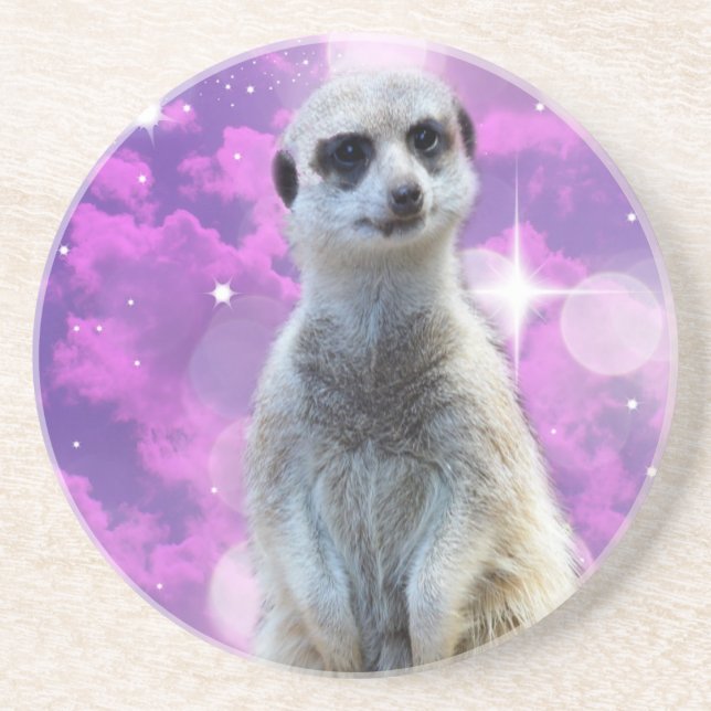 Meerkat med Gnistra Underlägg (Framsidan)