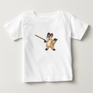 Meerkat med Hat & Walking stick T Shirt