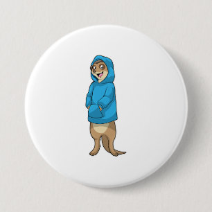Meerkat med Hoodie Knapp