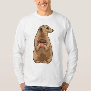 Meerkat med Muffin T Shirt
