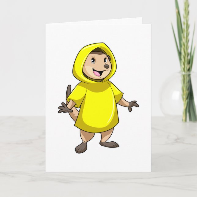 Meerkat med Rainrock Kort (Framsida)