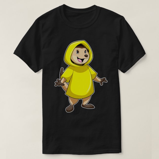 Meerkat med Rainrock T Shirt (Design framsida)