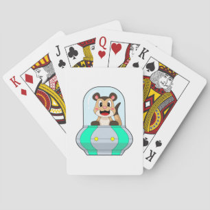 Meerkat med ubåt casinokort