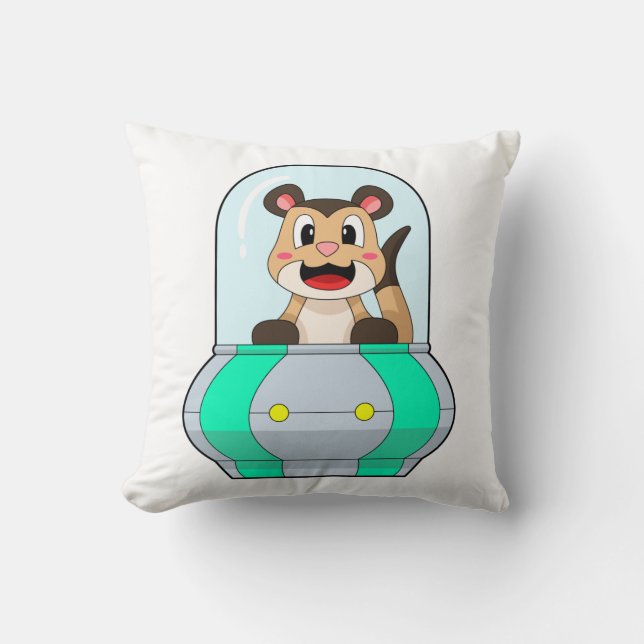 Meerkat med ubåt kudde (Framsida)